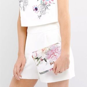 Ted Baker Massie Painted Posie Bow Detail Clutch🌸